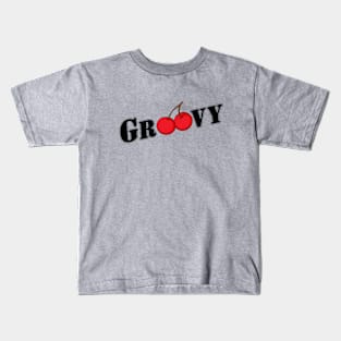 Groovy and cherry Kids T-Shirt